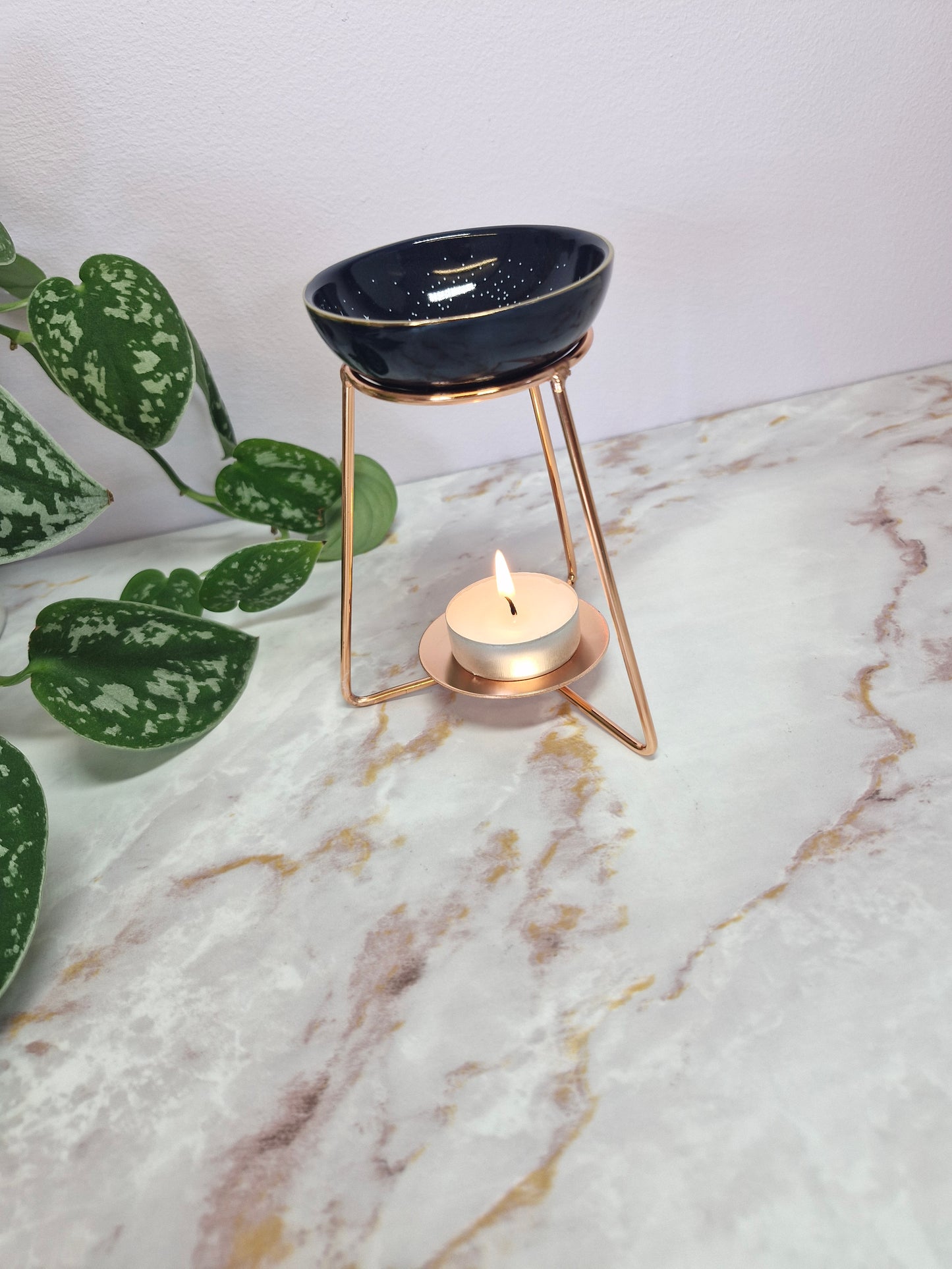 Purple Star Sign Metal Burner